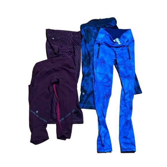 17 Item Lululemon Size 4 Leggings Bundle Lot - Picture 2 of 8